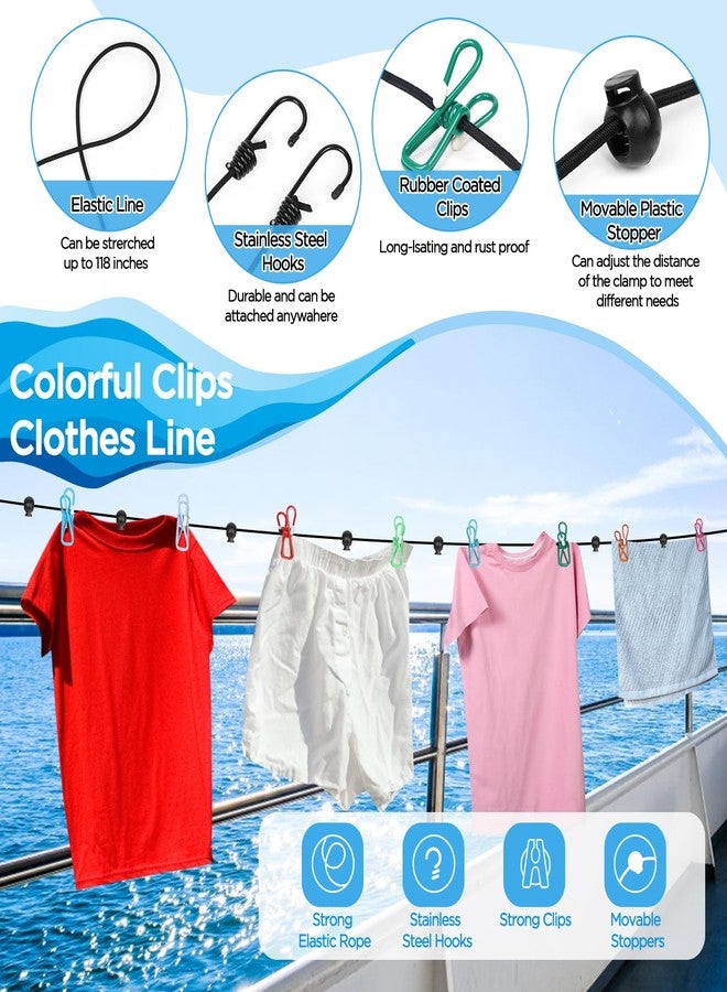 FACULX Carnival Cruise Ship Essentials 2025, Cruise Essentials Kit Include Non-Surge Power Strip, Magnetic Hooks, Cruise Lanyards, Luggage Tags, Clothline, Phone Pouch, Clips, Travel Pouches for Toiletries - Image 5